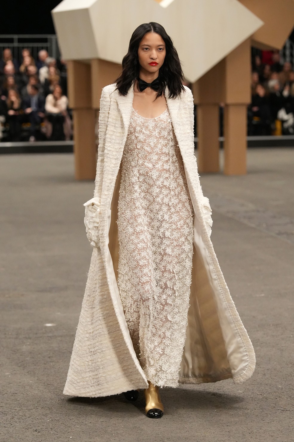 Chanel alta-costura primavera/verão 2023 — Foto: Getty