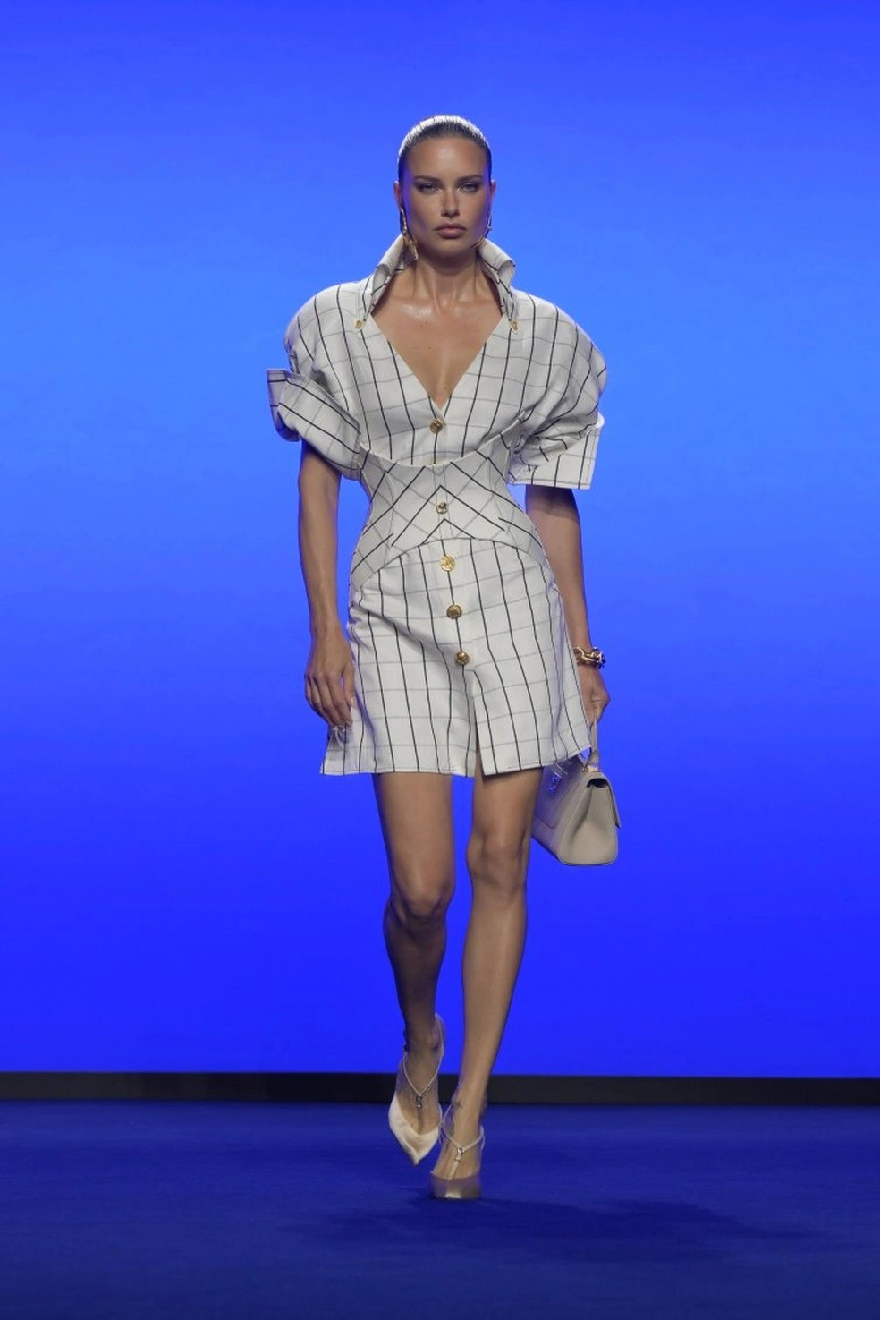 Desfile Schiaparelli, coleção primavera verão 2025, Semana de Moda de Paris — Foto: Divulgação