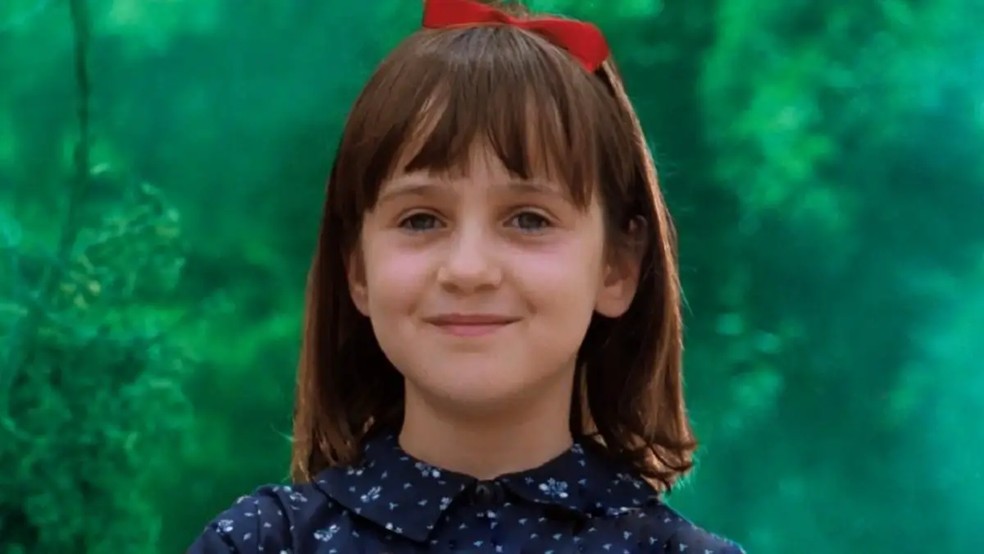 Mara Wilson interpretou a pequena Matilda — Foto: Divulgação/Sony Pictures