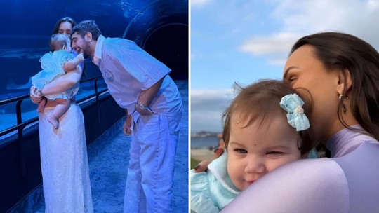 Após polêmicas, Rafa Kalimann e Nattan curtem dia em família com Zuza no RJ