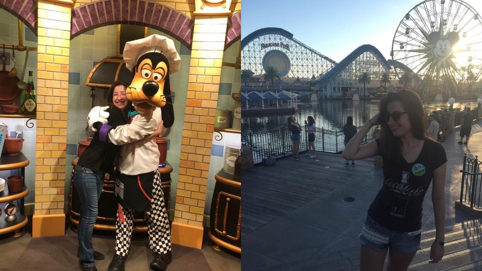 Letícia já foi à Disney mais de 10 vezes — Foto: Arquivo Pessoal