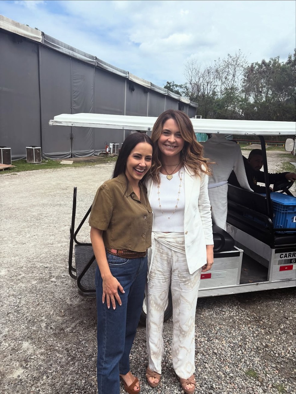 Maytê Piragibe celebrou volta para a Globo — Foto: Reprodução/ Instagram maytepiragibe