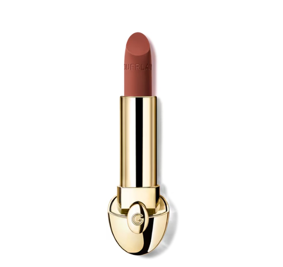 Batom matte Rouge G 159 Le Beige Amande Velvet, Guerlain — Foto: Reprodução