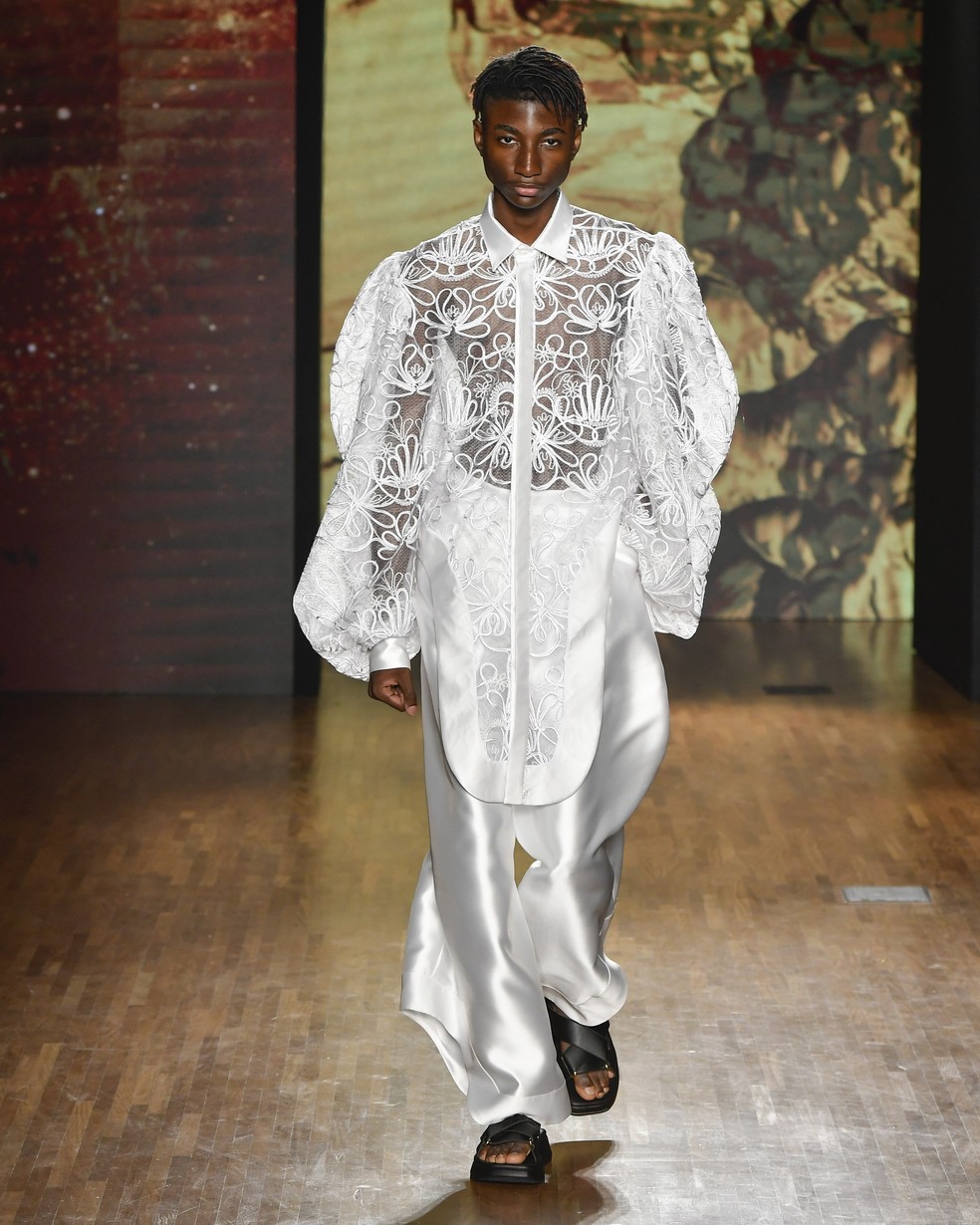 Desfile João Pimenta no SPFW N 56 — Foto: Ag. Fotosite