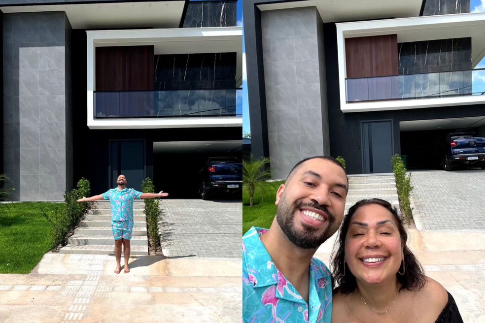 Gil do Vigor revela compra de nova casa e se emociona — Foto: Reprodução/Instagram 