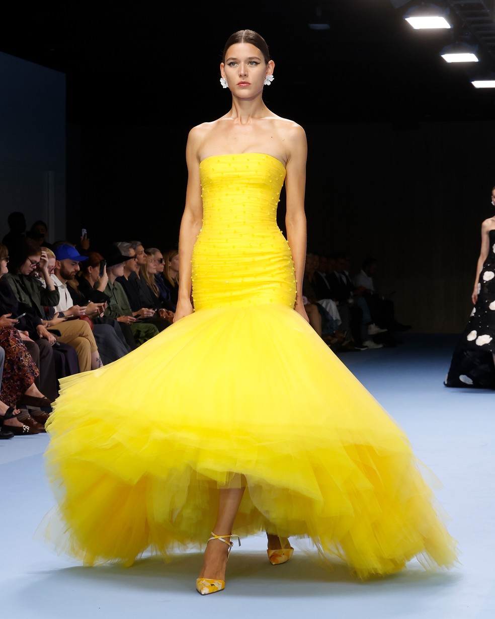 Carolina Herrera primavera/verão 2025 — Foto: Getty Images
