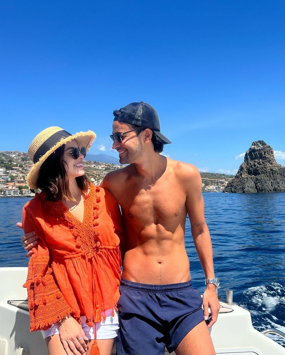 Sthefany Brito passeou de barco na Sicília — Foto: Reprodução/ Instagram