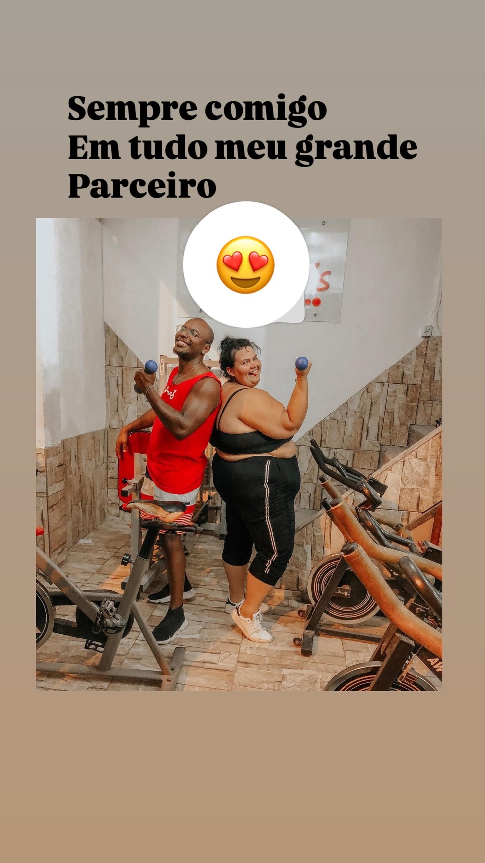 Thais Carla comemora aniversário do marido e relembra foto do primeiro encontro: 'Homem da minha vida' — Foto: Reprodução/Instagram