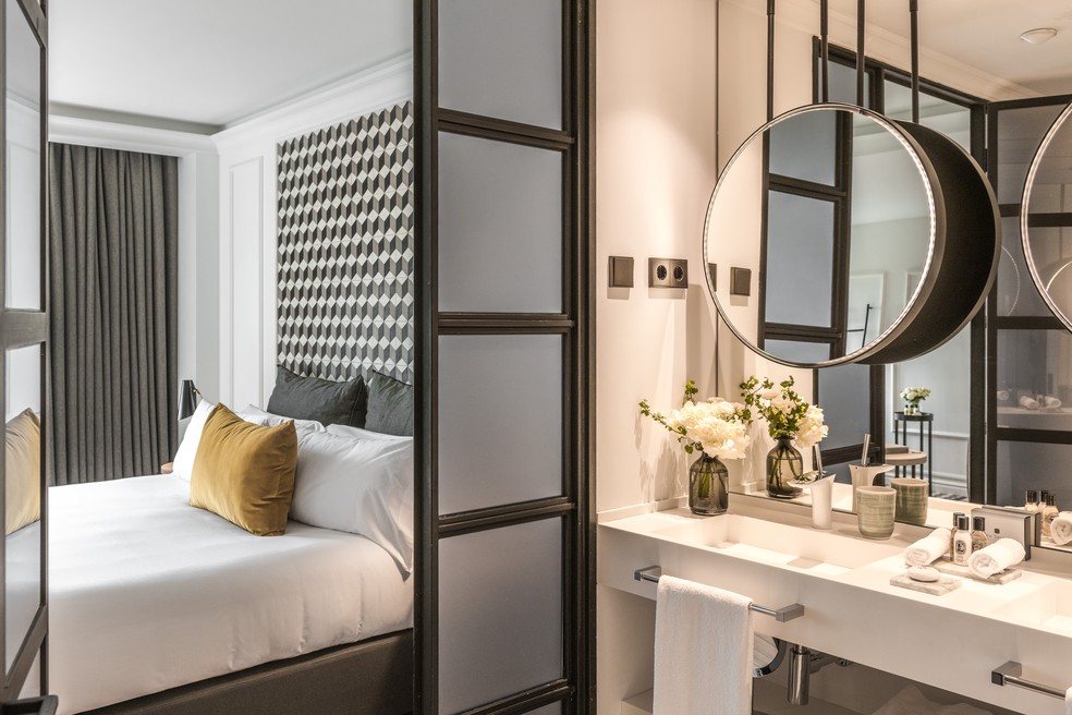 A suíte superior do hotel Serras — Foto: Divulgação