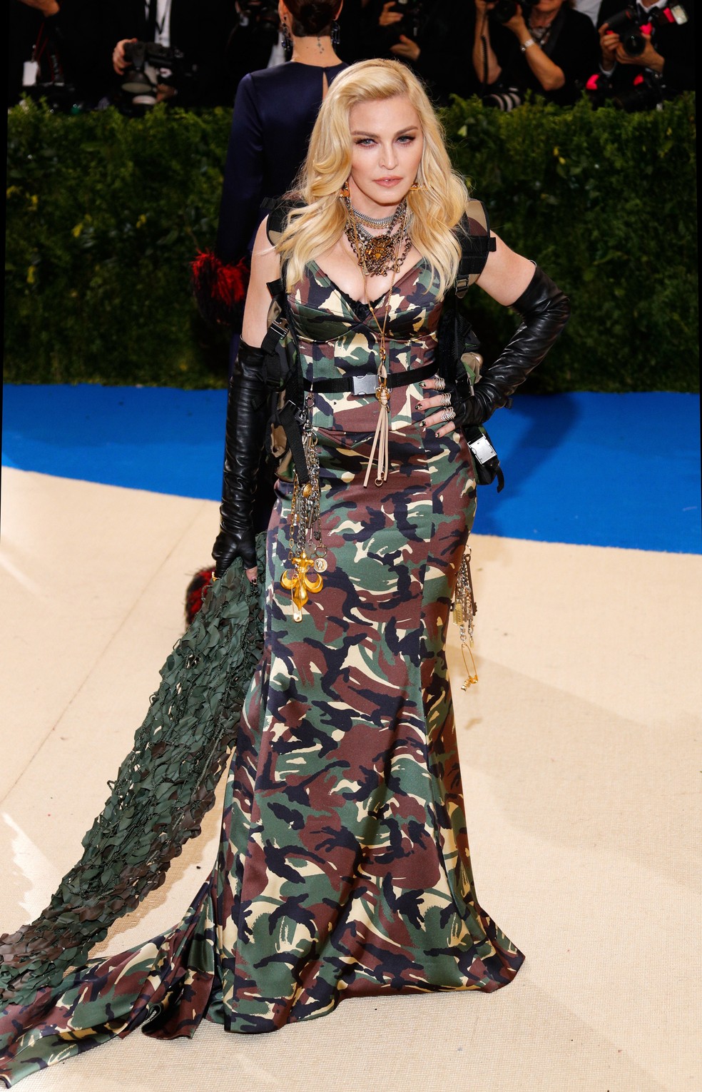 Madonna no Met Gala 2017 — Foto: Getty Images